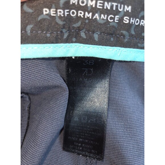 7Diamonds Mens Momentum Performance Shorts 38 Charcoal Gray - Picture 4 of 10